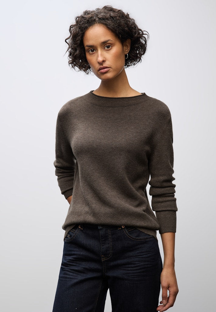Street One Damen Pullover Dark Noma