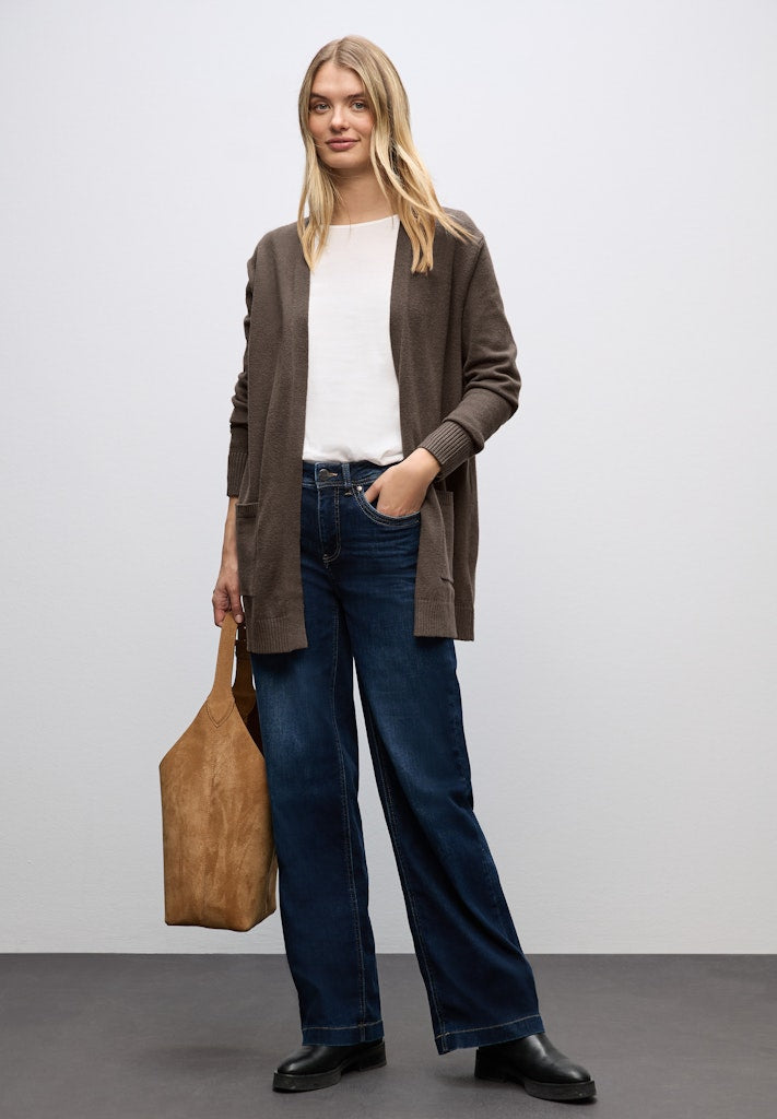 Street One Damen Strickjacken  Dark Noma