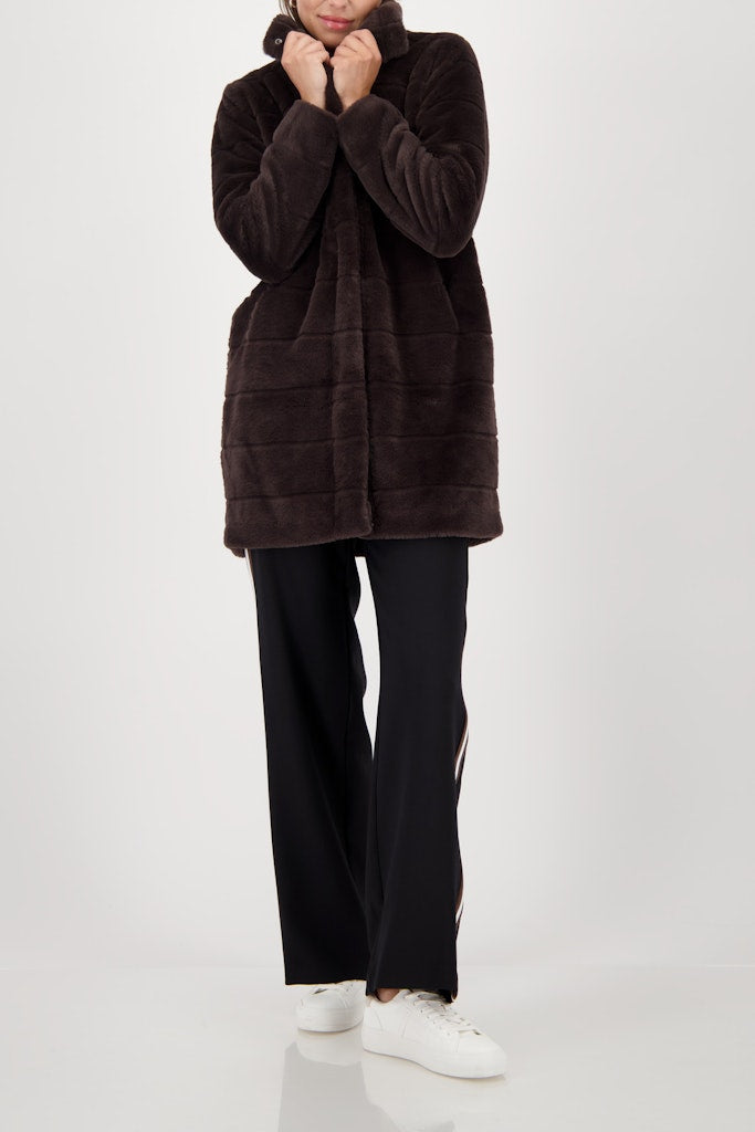 Monari Damen Mantel  Brownie