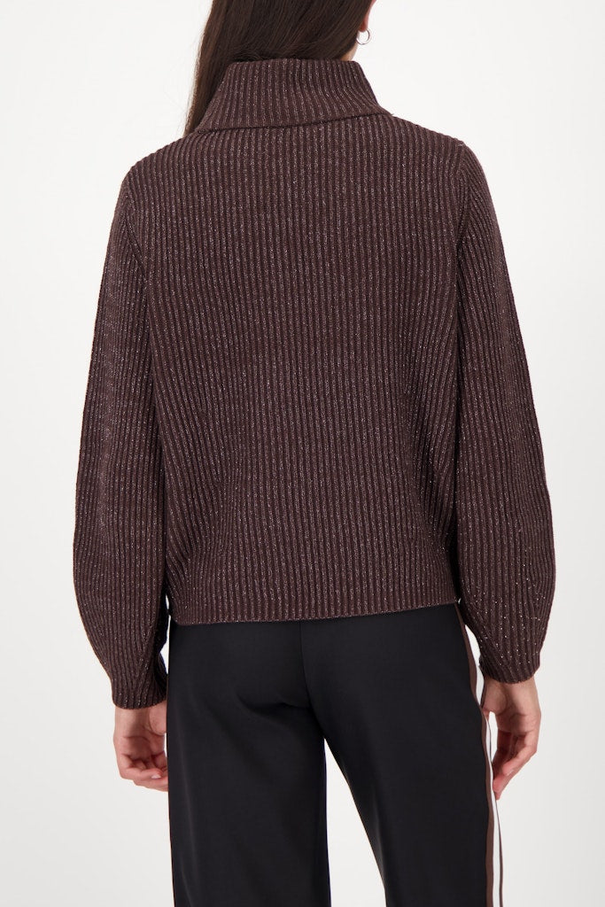 Monari Damen Pullover Brownie