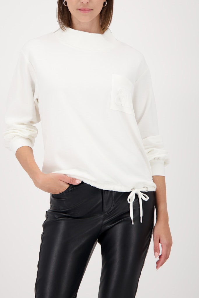 Monari Damen T-Shirts  Off-White