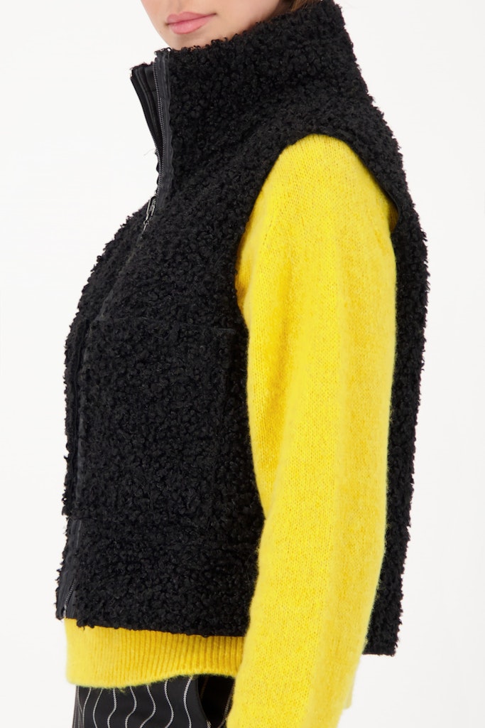 Monari Damen Outdoorwesten  Schwarz