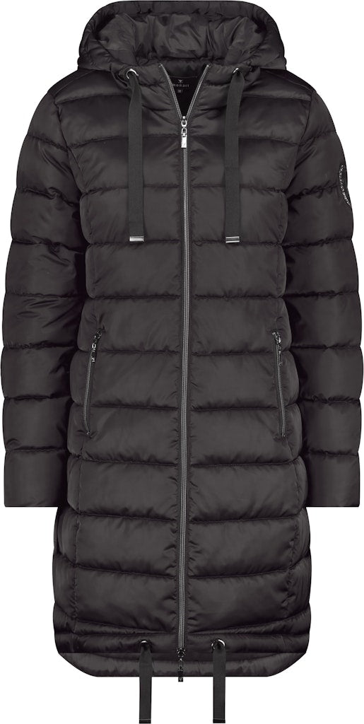 Monari Damen Mantel Schwarz