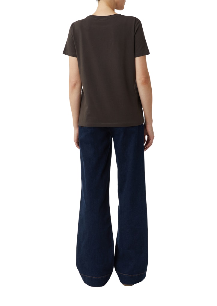 Comma Damen T-Shirts Brown