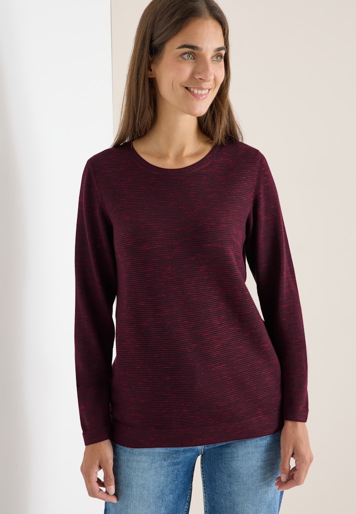 Cecil Damen Pullover Eggplant