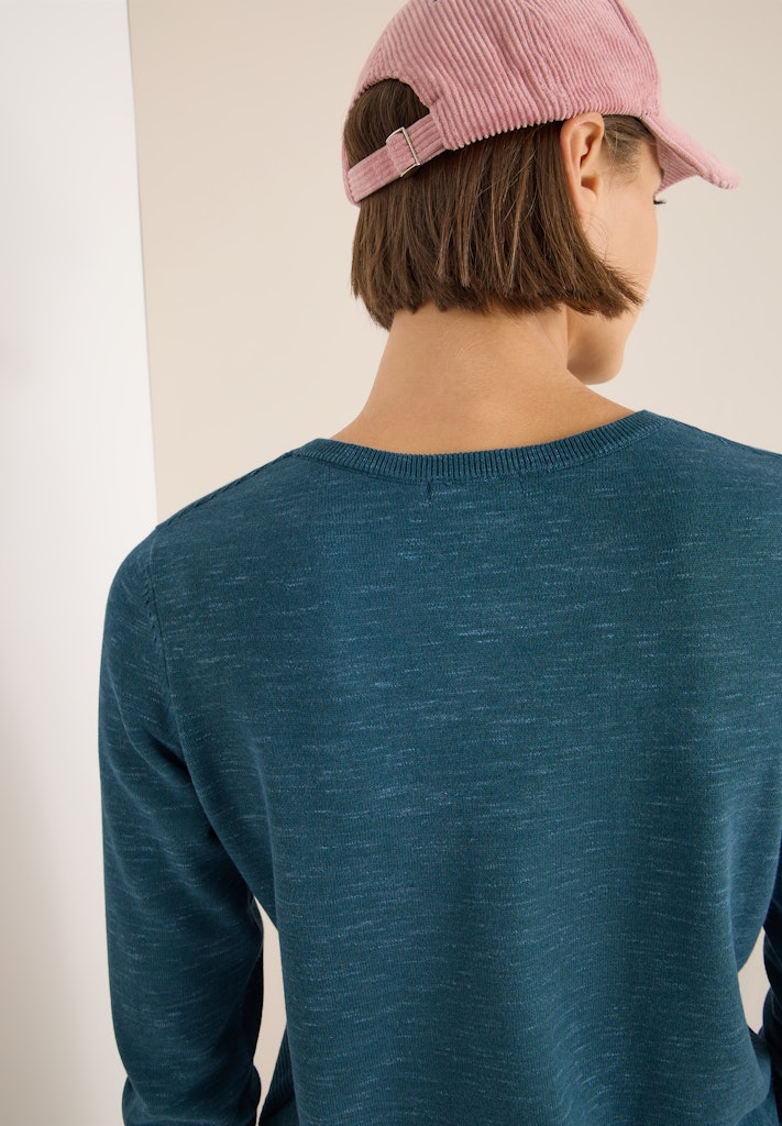 Cecil Damen Pullover  Teal Blue