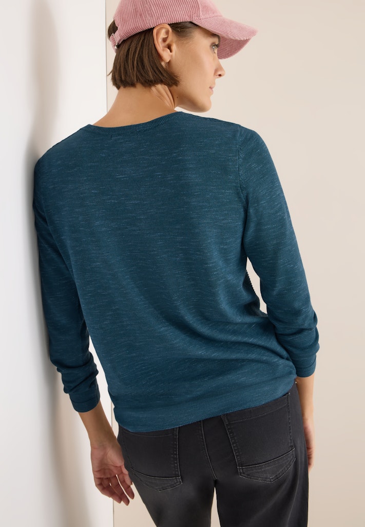 Cecil Damen Pullover  Teal Blue