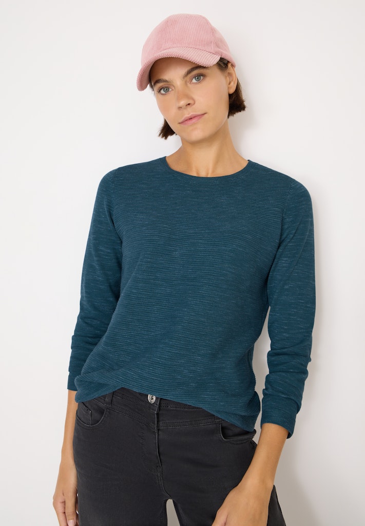Cecil Damen Pullover  Teal Blue