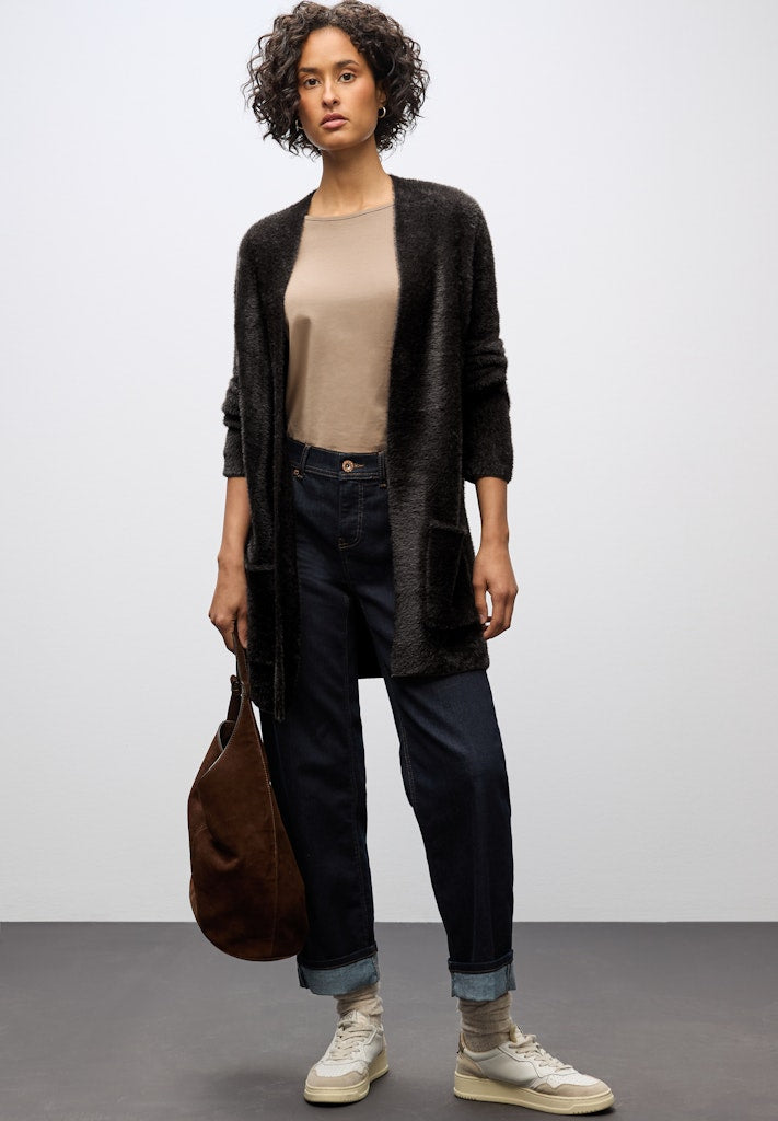 Street One Damen Strickjacken  Darkest B