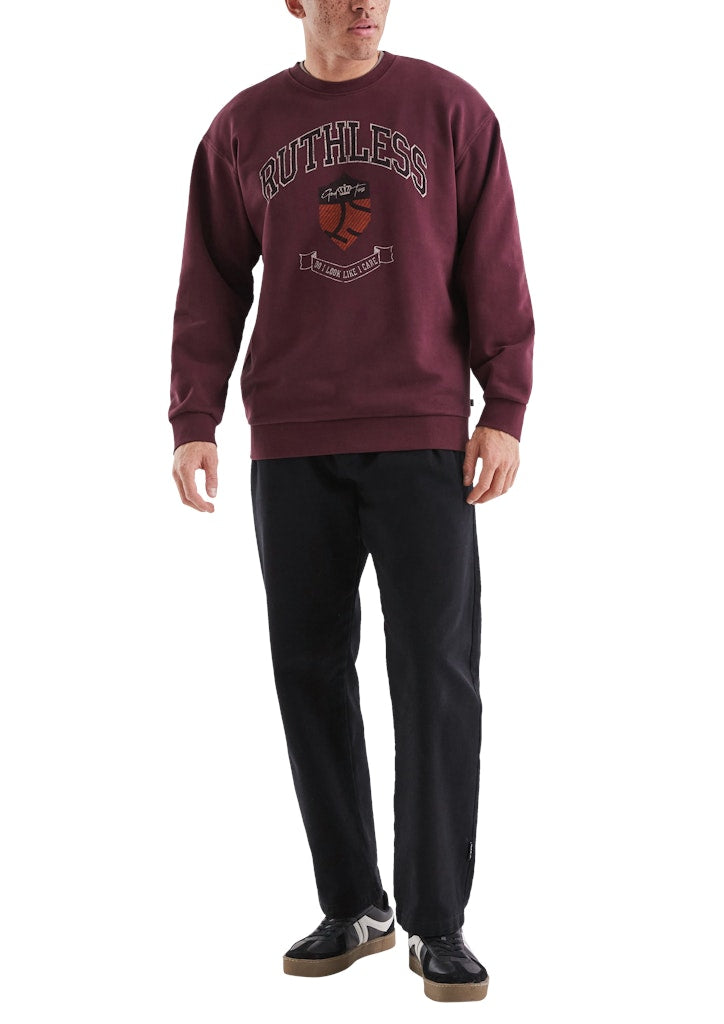 QS by S.Oliver Herren Sweatshirts Lilac/Pink