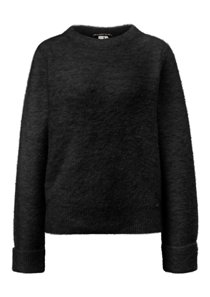 QS by S.Oliver Damen Pullover Grey/Black