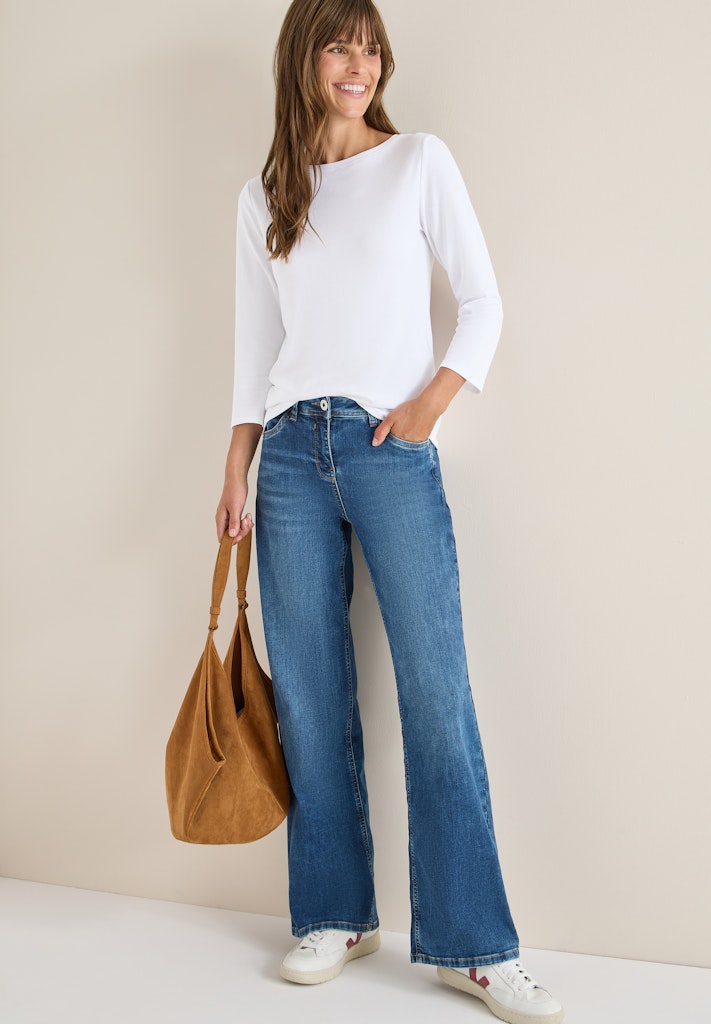 Cecil Damen T-Shirts  White