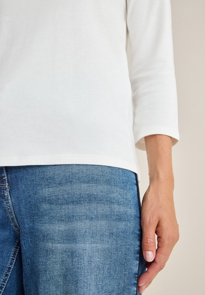 Cecil Damen T-Shirts Vanilla W