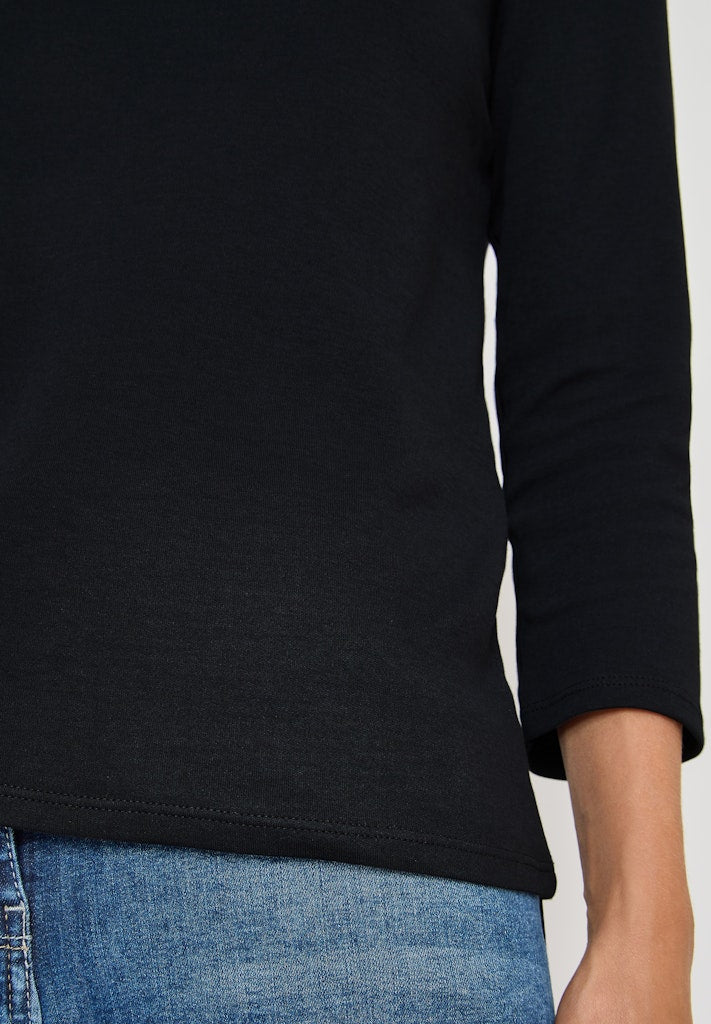 Cecil Damen T-Shirts  Black