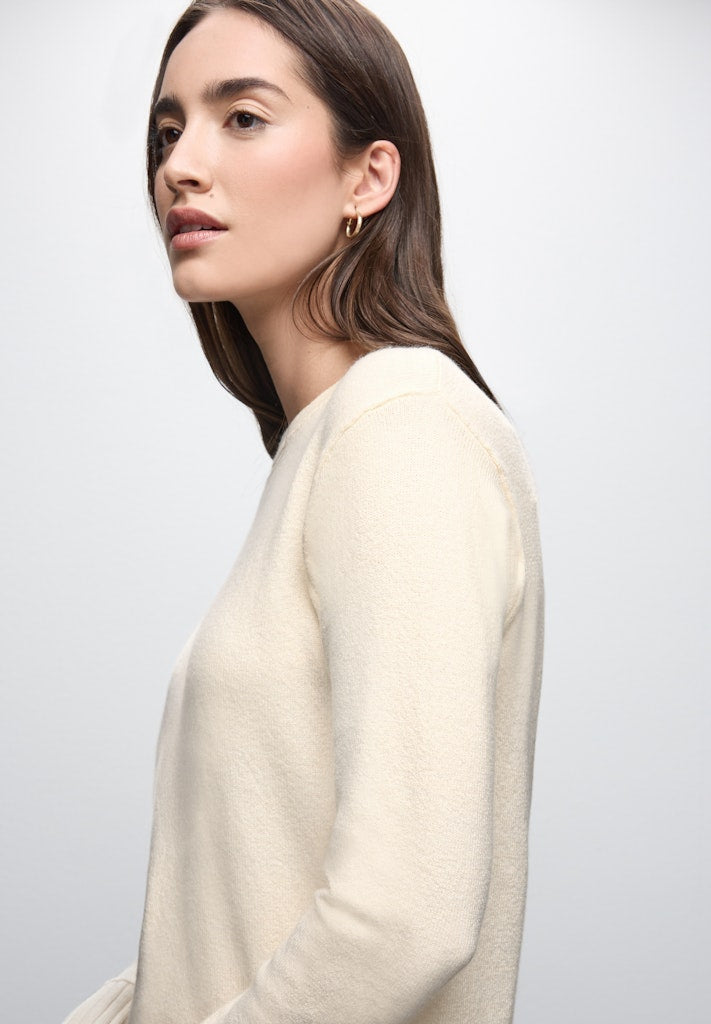 Street One Damen Pullover  Soft Beig
