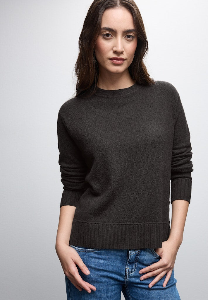 Street One Damen Pullover Darkest B