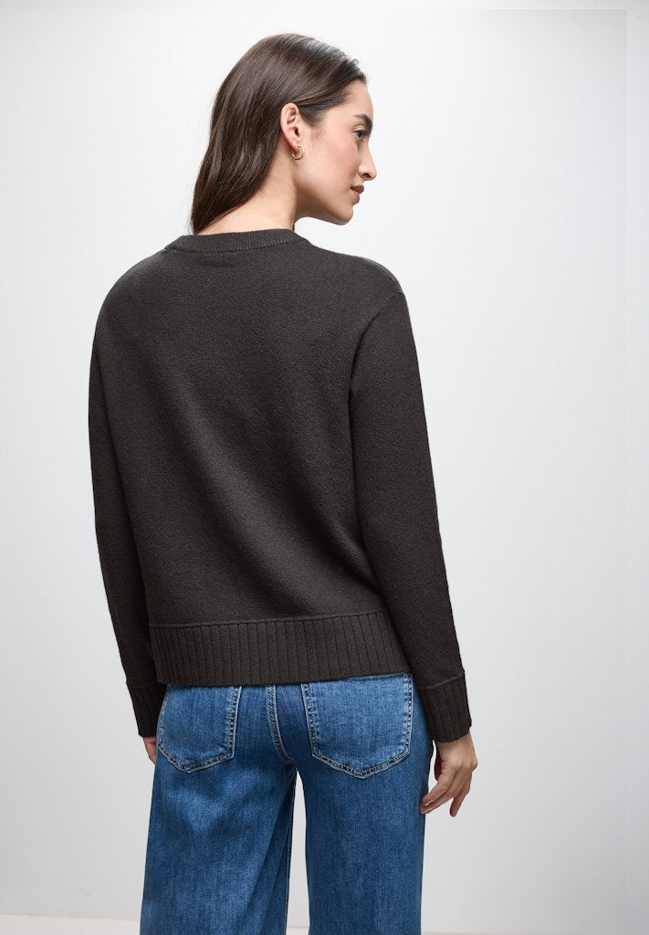 Street One Damen Pullover Darkest B