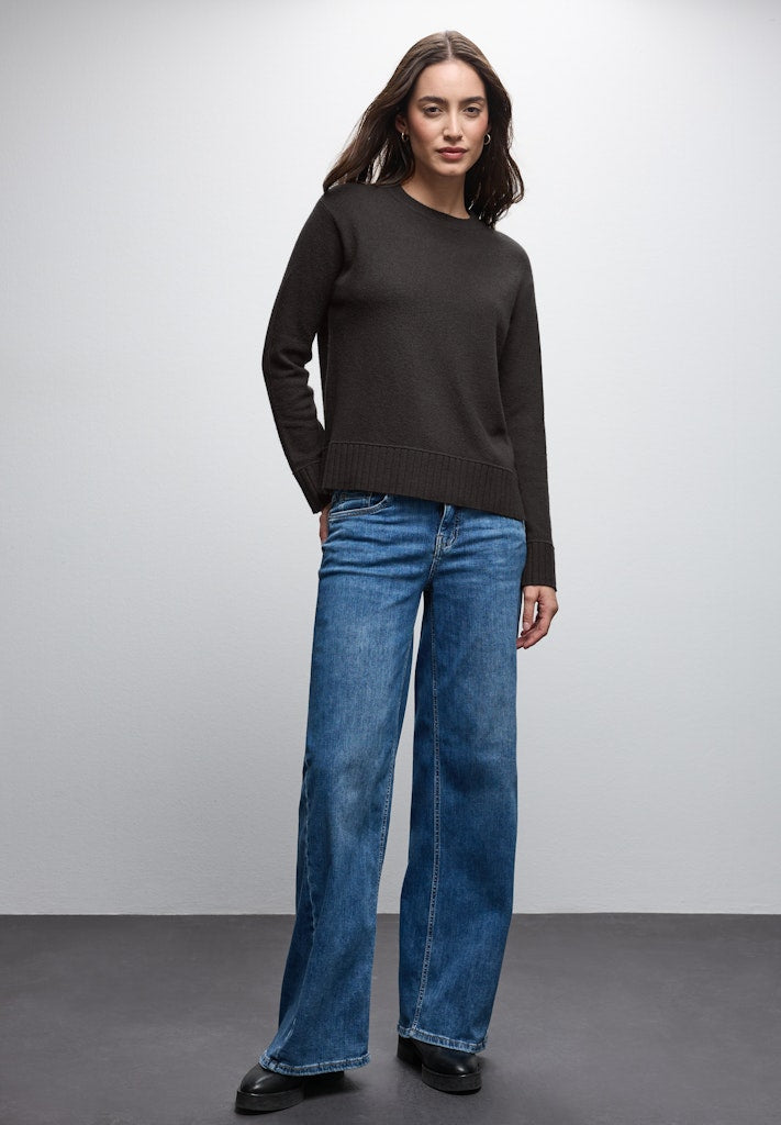 Street One Damen Pullover  Darkest B