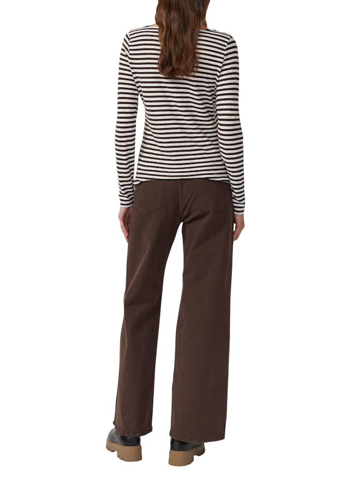 S. Oliver red Damen T-Shirts Brown