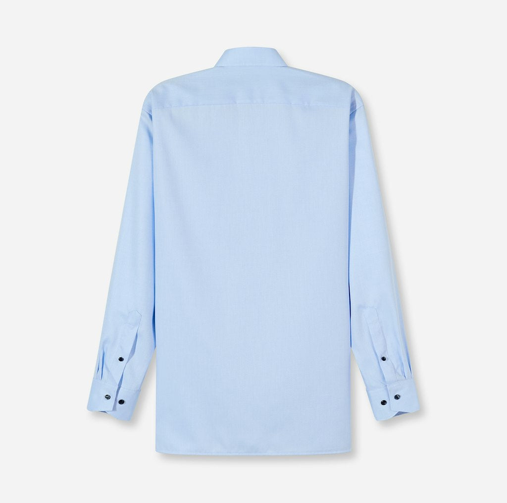 Olymp Herren Hemden lang  Bleu