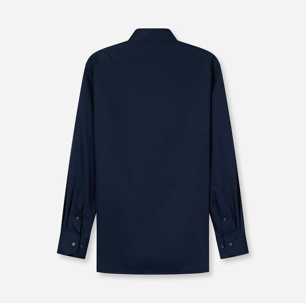 Olymp Herren Hemden lang  Kobalt