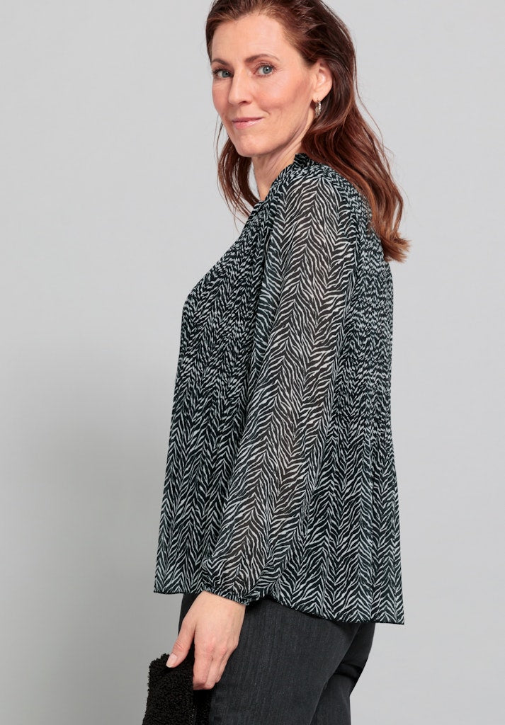 Bianca Damen Blusen Black Mix