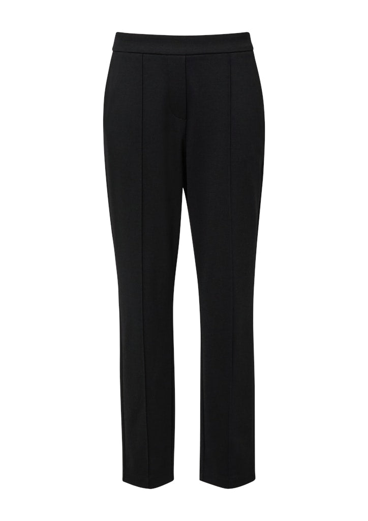 S. Oliver red Damen Hosen Grey/Black
