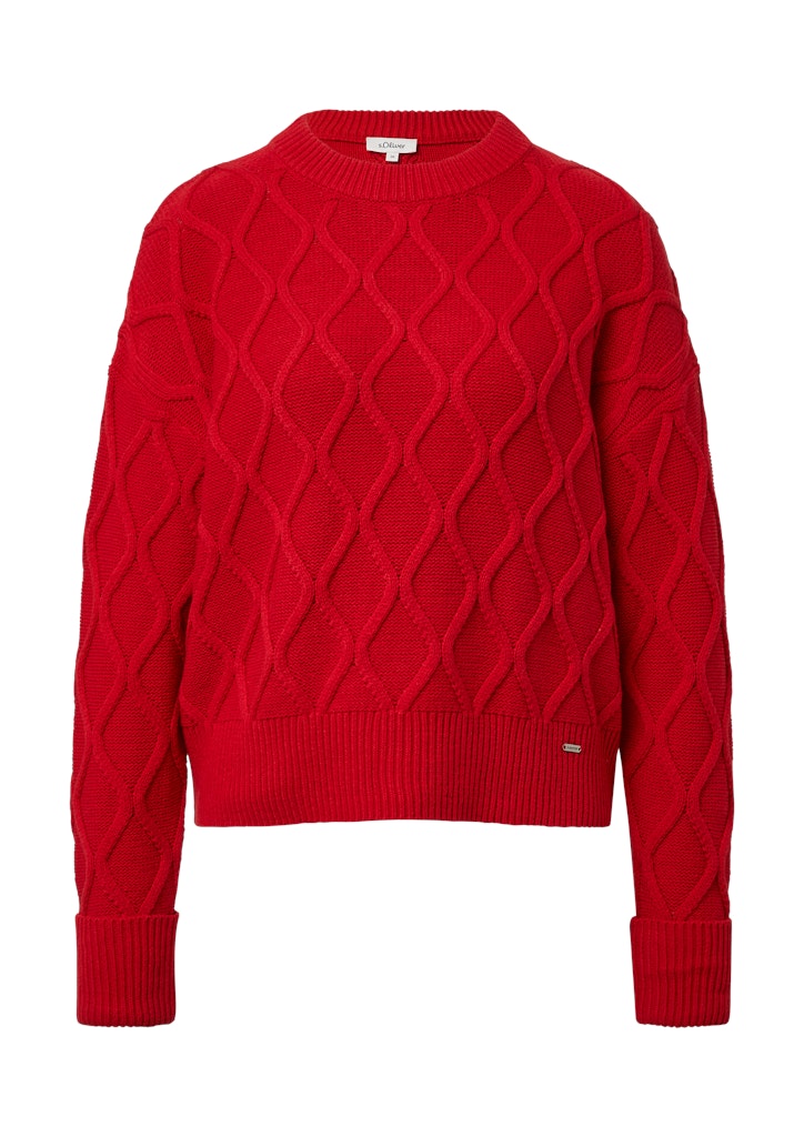S. Oliver red Damen Pullover Red
