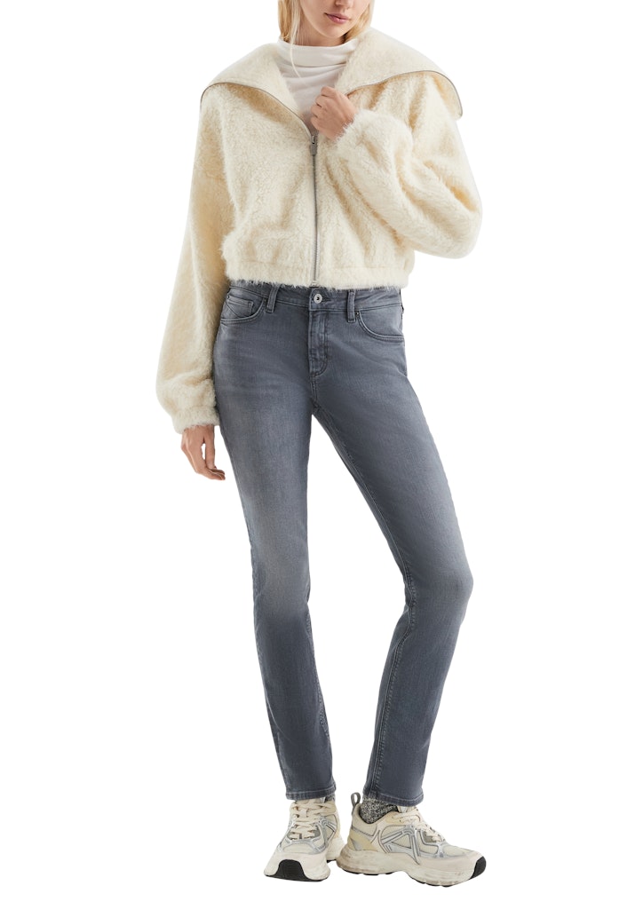 QS by S.Oliver Damen Sweatshirts White