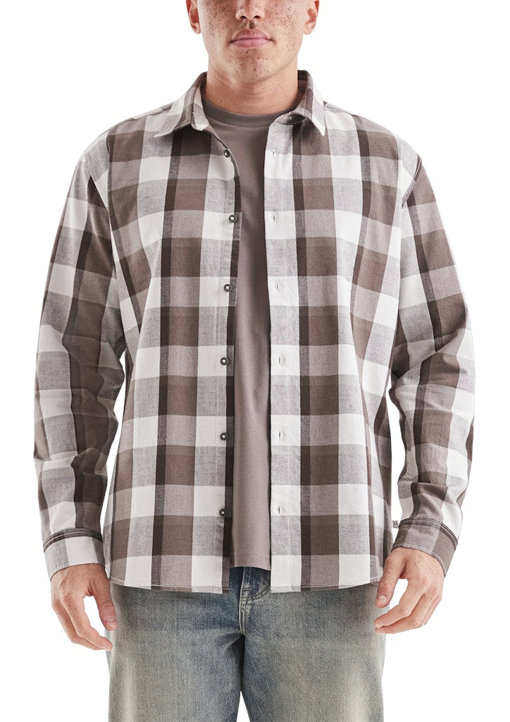 QS by S.Oliver Herren Hemden lang White