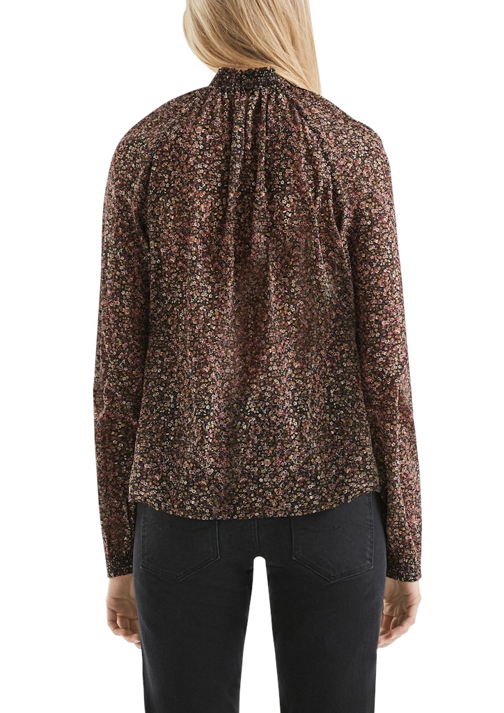 QS by S.Oliver Damen Blusen Grey/Black