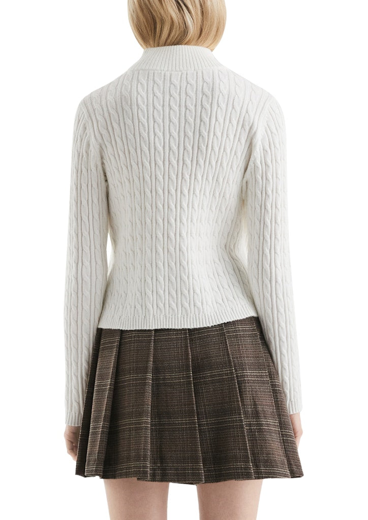 QS by S.Oliver Damen Pullover White