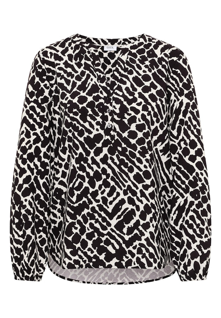 Cecil Damen Blusen  Eggplant