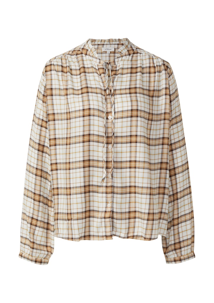 S. Oliver red Damen Blusen White