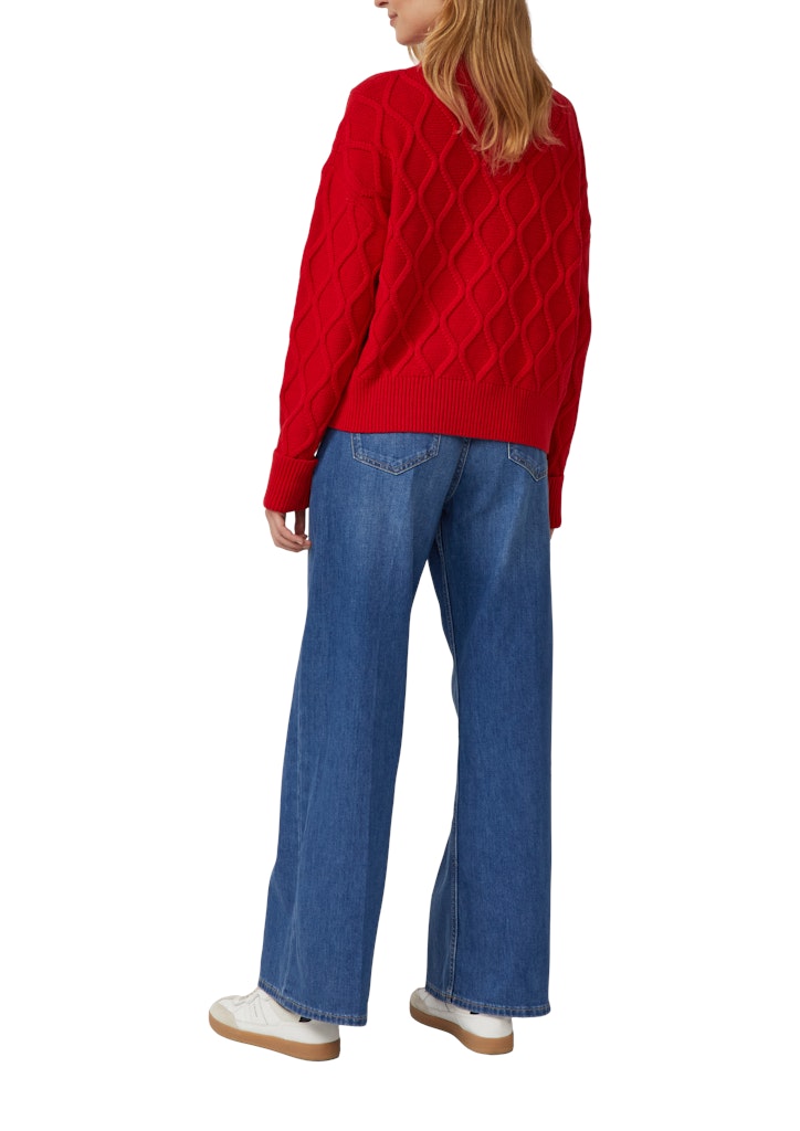 S. Oliver red Damen Pullover Red