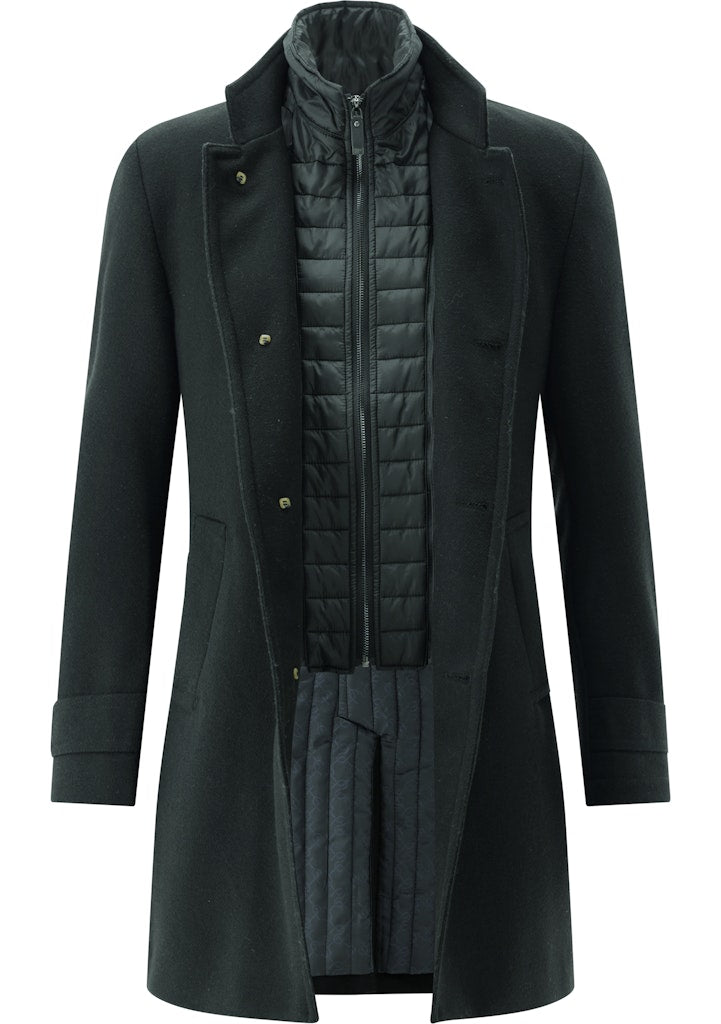 Carl Gross Herren Mantel Schwarz