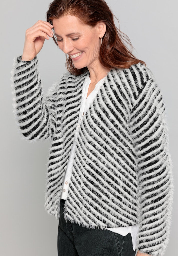 Bianca Damen Pullover Grey Mix