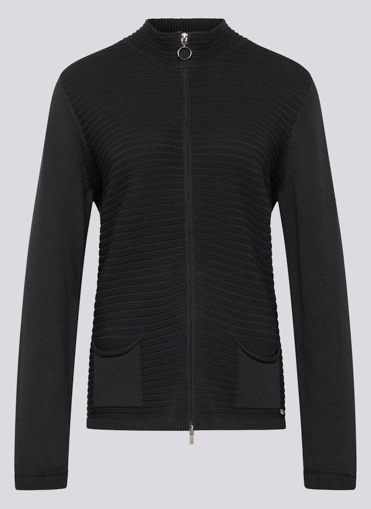 Rabe Damen Strickjacken Schwarz