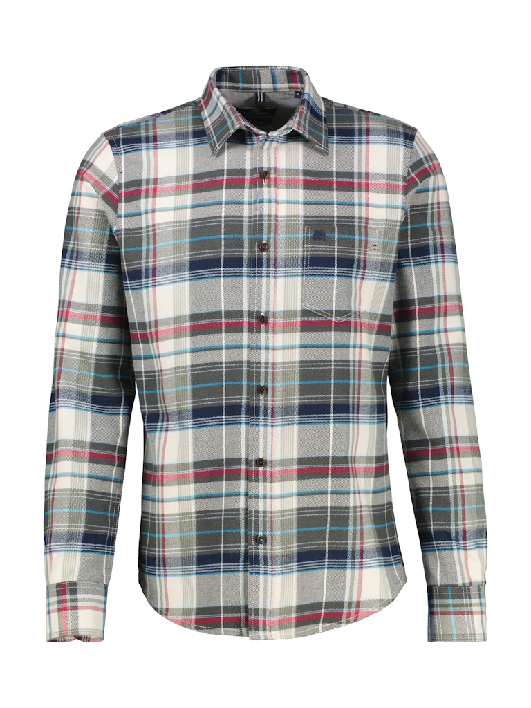 Lerros Herren Hemden Broken White