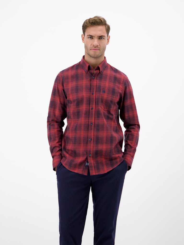 Lerros Herren Hemden Maple Red