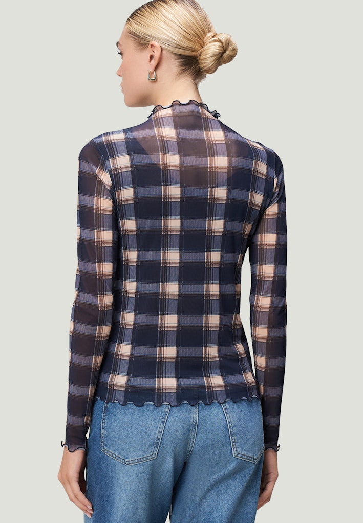 Zero Damen T-Shirts Dark Bluebeige