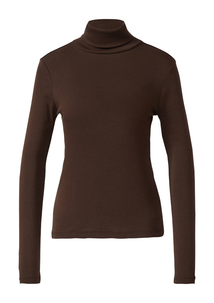 S. Oliver red Damen T-Shirts Brown