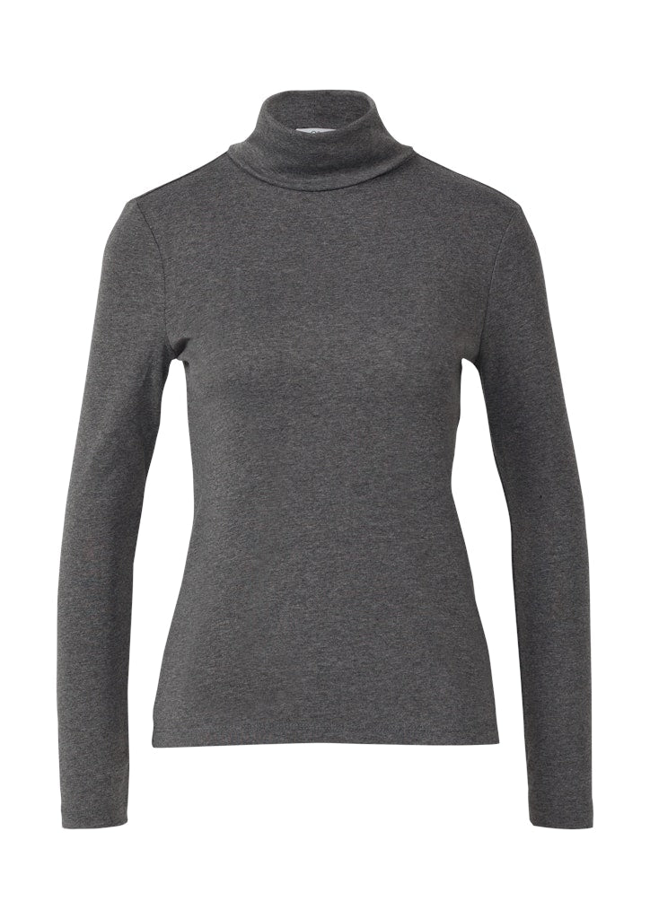 S. Oliver red Damen T-Shirts Grey/Black