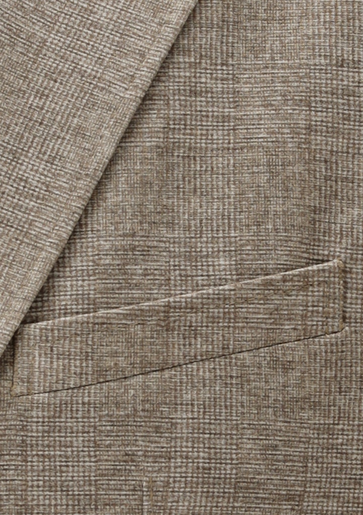 Carl Gross Herren Sakkos Dunkelbeige