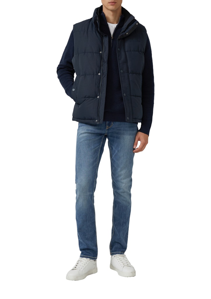 S. Oliver red Herren Pullover Blue