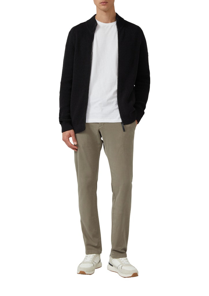 S. Oliver red Herren Strickjacken Grey/Black