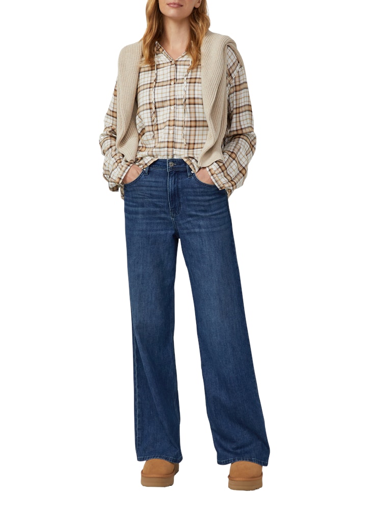 S. Oliver red Damen Blusen White