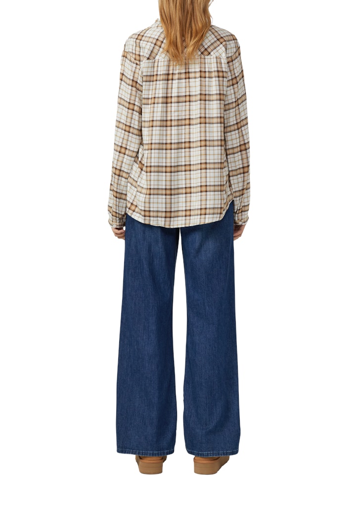 S. Oliver red Damen Blusen White