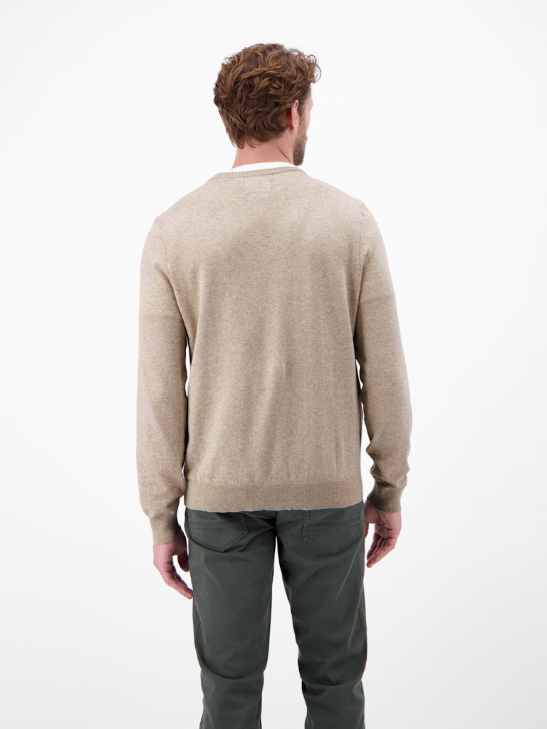 Lerros Herren Pullover Tender Beige Me