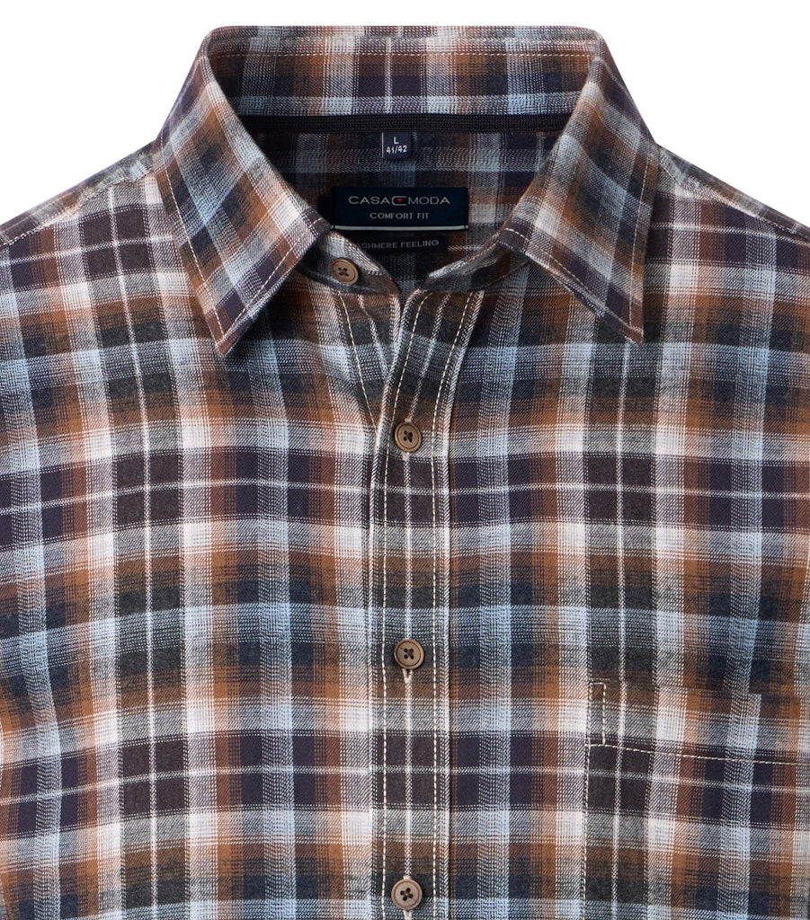 Casa Moda Herren Hemden Anthrazit